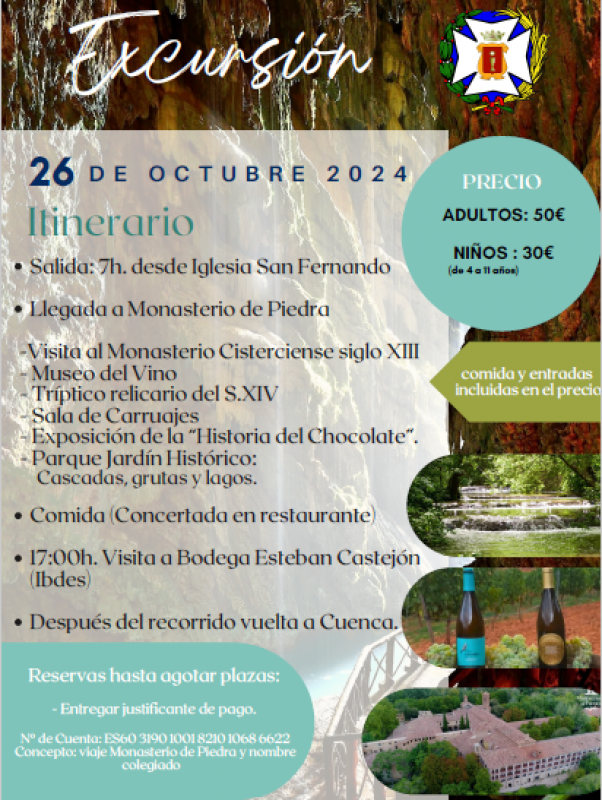 Actividad Lúdica - Visita Monasterio de Piedra-